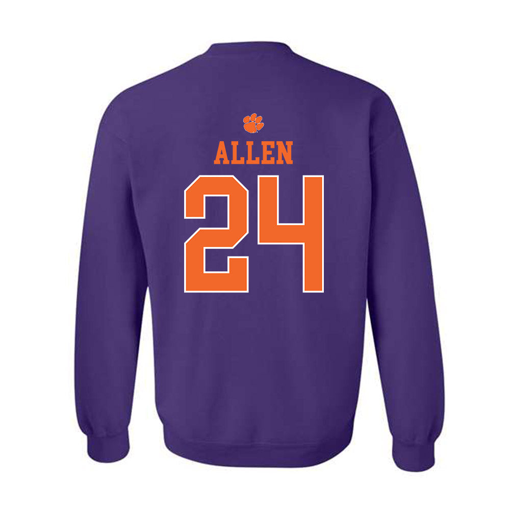 Clemson - NCAA Baseball : Joe Allen - Classic Shersey Crewneck Sweatshirt-1