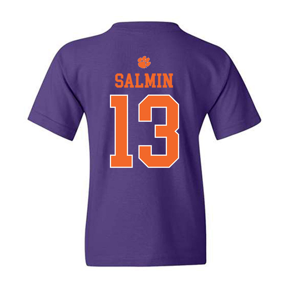 Clemson - NCAA Football : Connor Salmin - Classic Shersey Youth T-Shirt-1