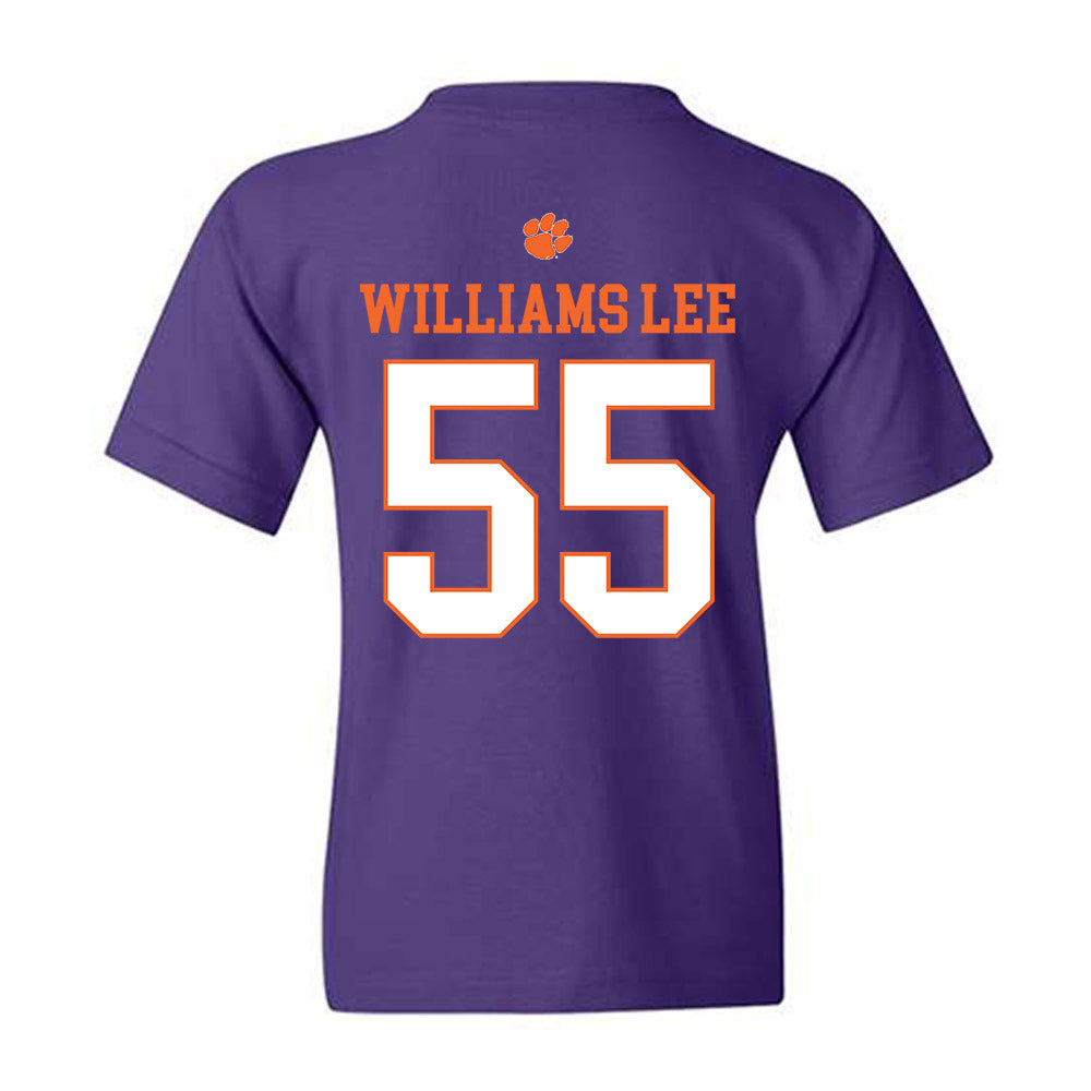 Clemson - NCAA Football : Makhi Williams Lee - Classic Shersey Youth T-Shirt-1
