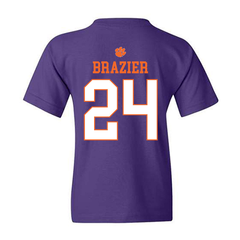 Clemson - NCAA Women's Lacrosse : Shannon Brazier - Classic Shersey Youth T-Shirt-1