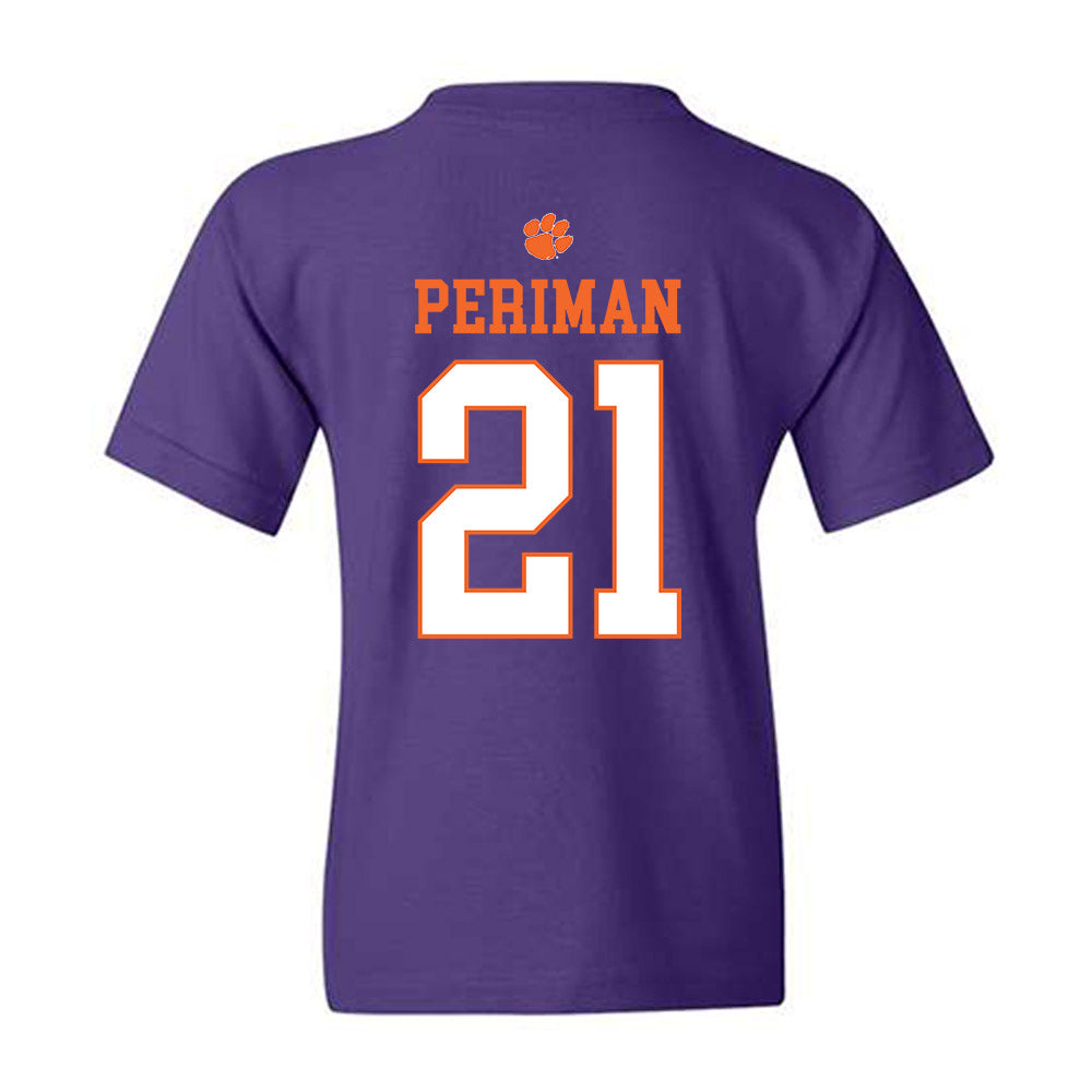Clemson - NCAA Women's Basketball : Hadley Periman - Classic Shersey Youth T-Shirt-1