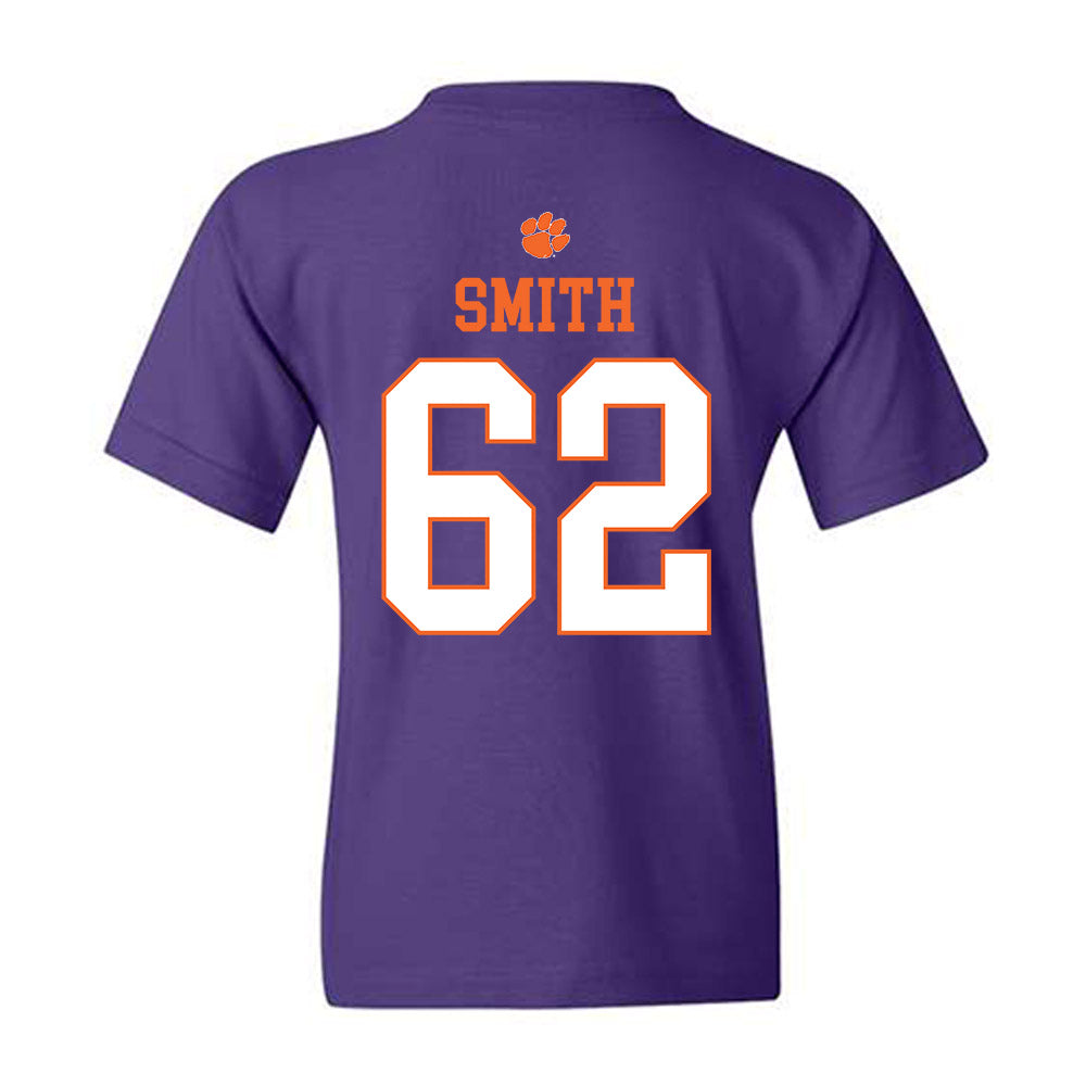 Clemson - NCAA Football : Bryce Smith - Classic Shersey Youth T-Shirt-1