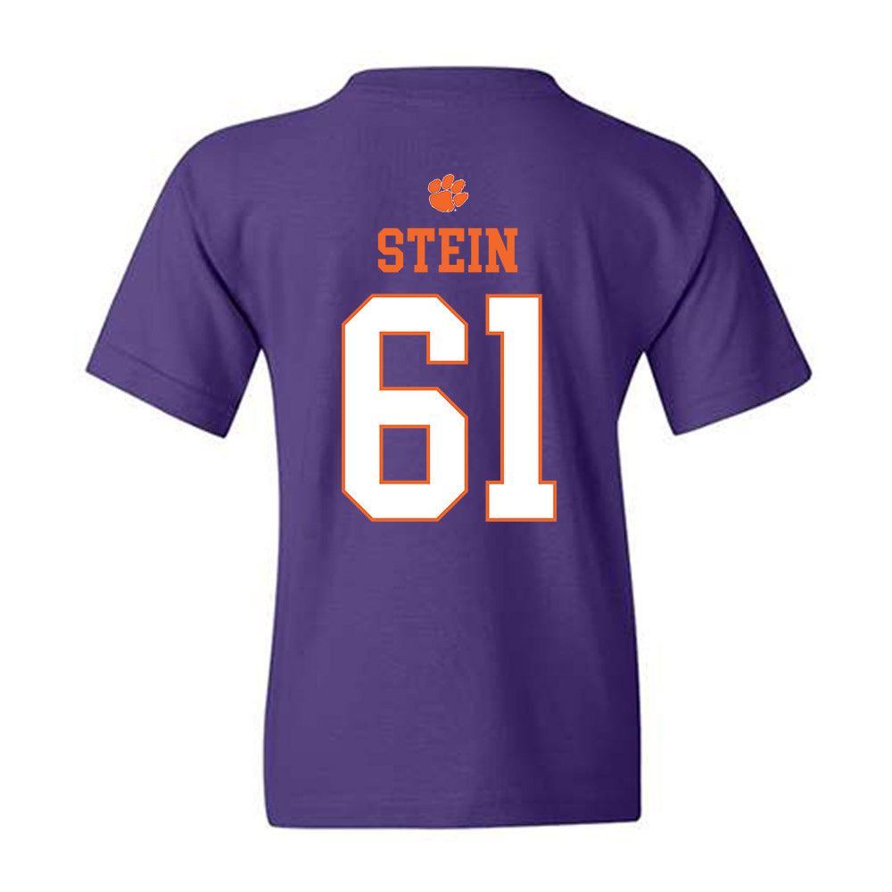 Clemson - NCAA Football : Danny Stein - Classic Shersey Youth T-Shirt-1