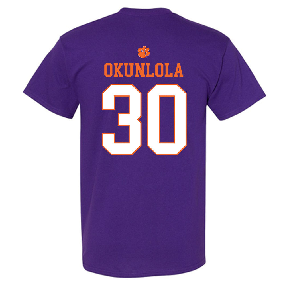 Clemson - NCAA Men's Soccer : Remi Okunlola - Classic Shersey T-Shirt-1