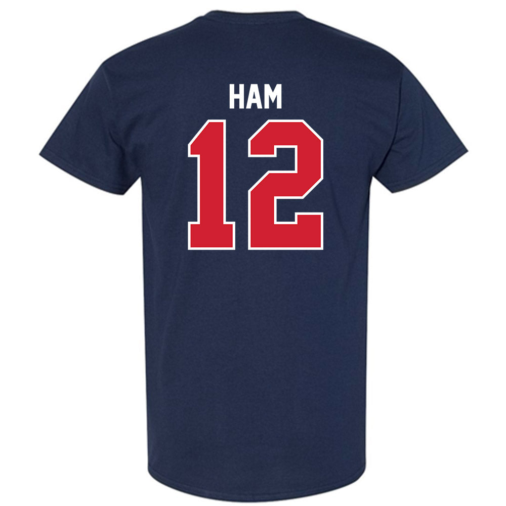 Robert Morris - NCAA Women's Ice Hockey : Ashlyn Ham - Classic Fashion Shersey T-Shirt-1