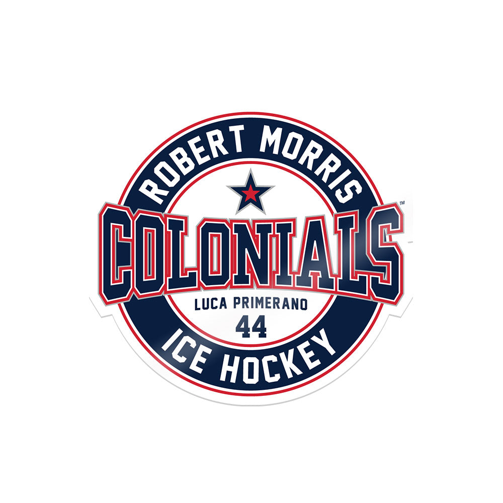 Robert Morris - NCAA Men's Ice Hockey : Luca Primerano - Sticker-0