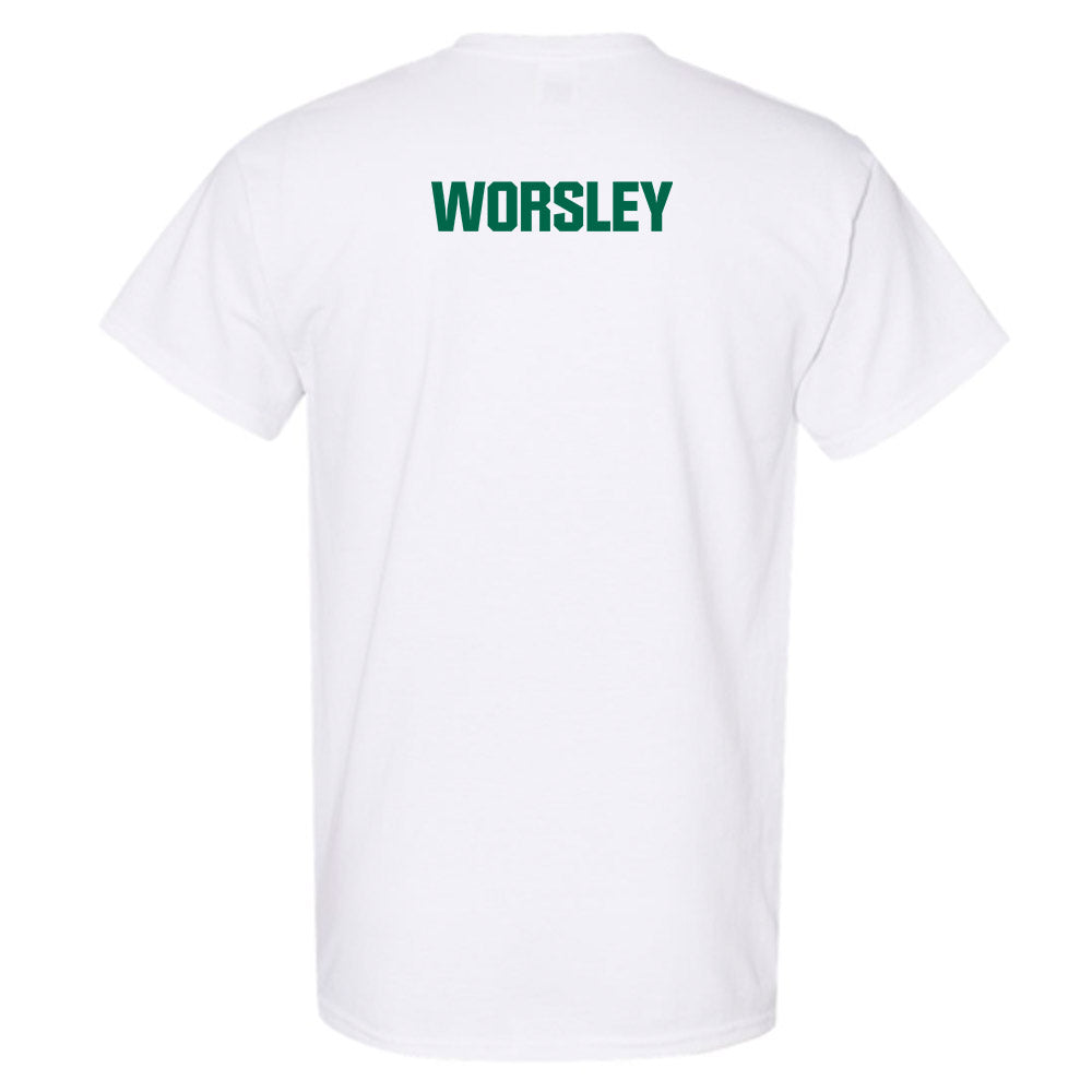 Illinois Wesleyan - NCAA Women's Swimming & Diving : Sarah Worsley - Classic Shersey T-Shirt-1