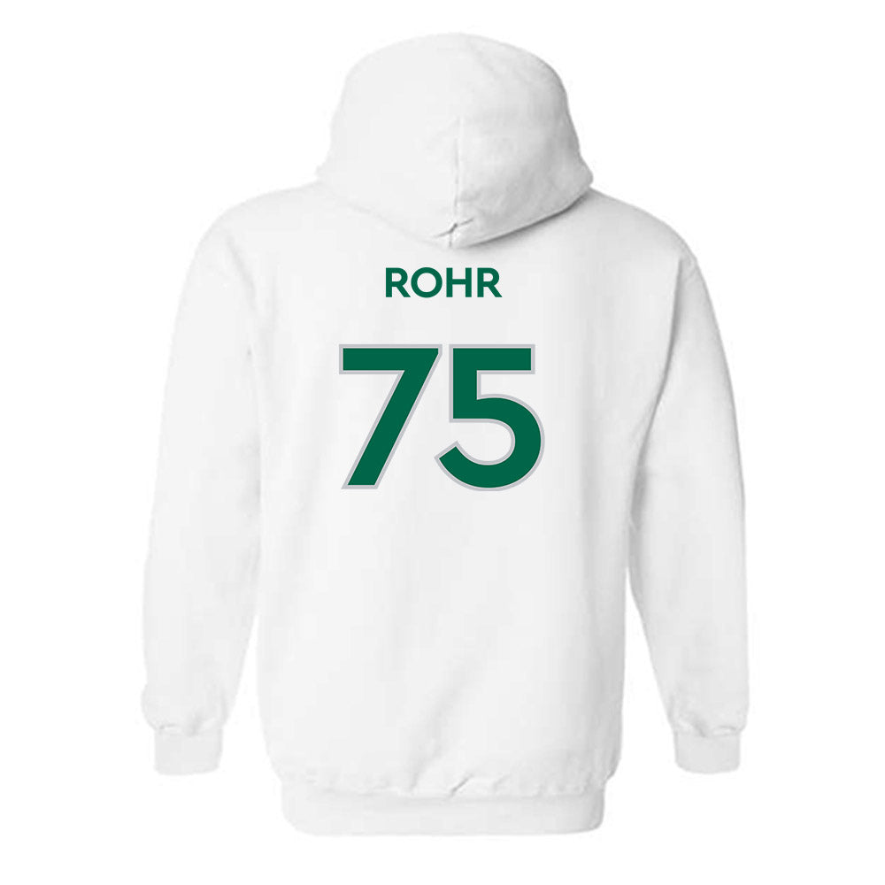 Illinois Wesleyan - NCAA Football : Max Rohr - Classic Shersey Hooded Sweatshirt-1