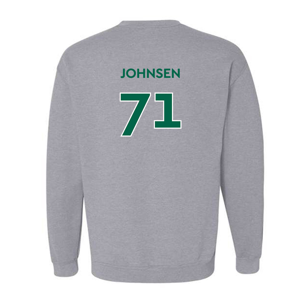 Illinois Wesleyan - NCAA Football : Luke Johnsen - Classic Shersey Crewneck Sweatshirt-1