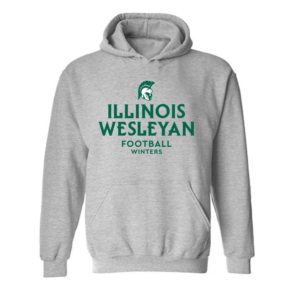 Illinois Wesleyan - NCAA Football : Deon Winters - Classic Fashion Shersey Hooded Sweatshirt-0