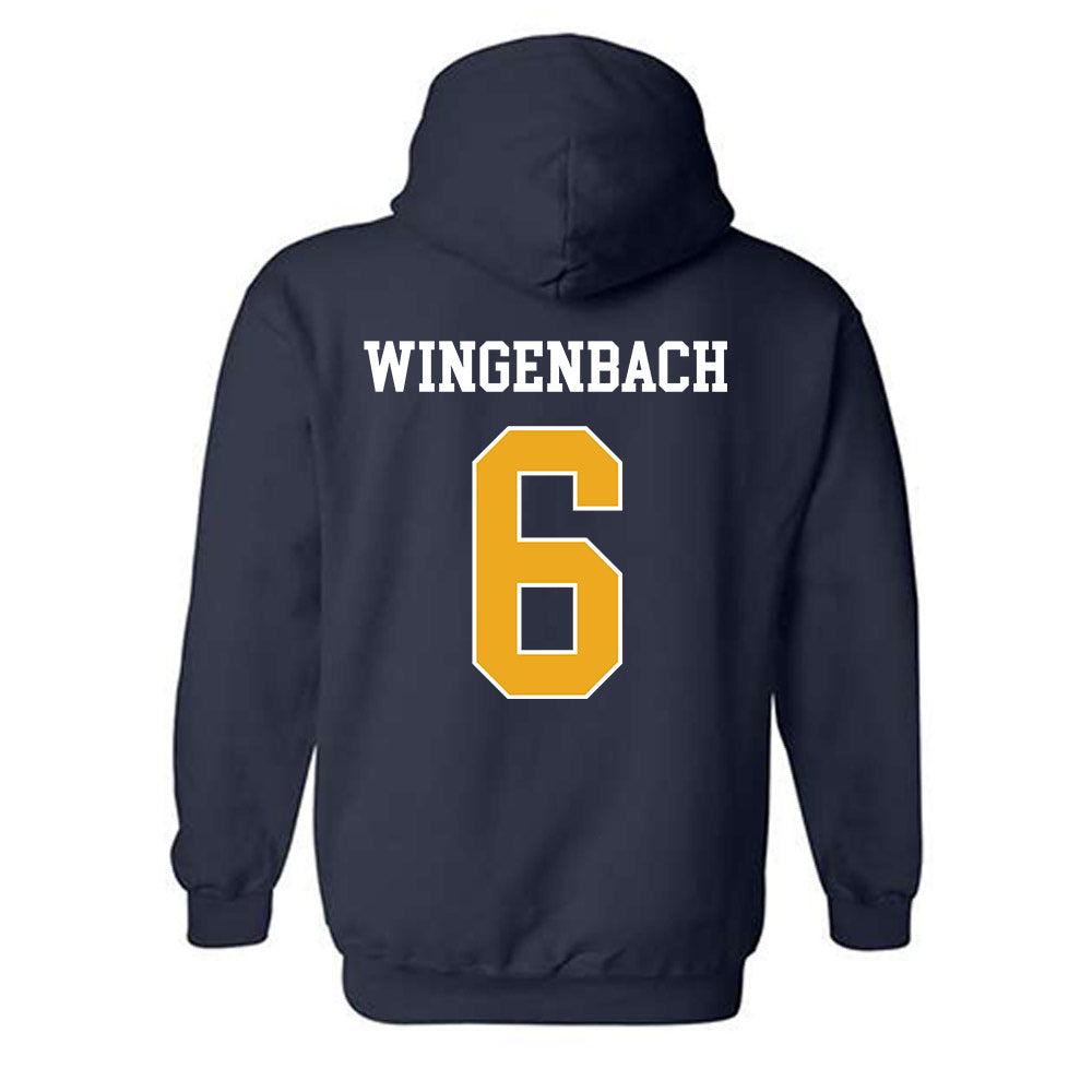 UTC - NCAA Women's Volleyball : Delaney Wingenbach - Classic Shersey Hooded Sweatshirt-1
