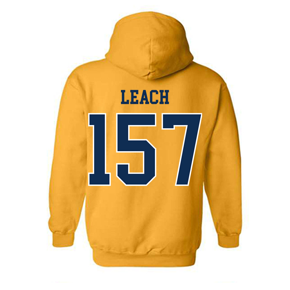 UTC - NCAA Wrestling : Brayden Leach - Classic Shersey Hooded Sweatshirt-1