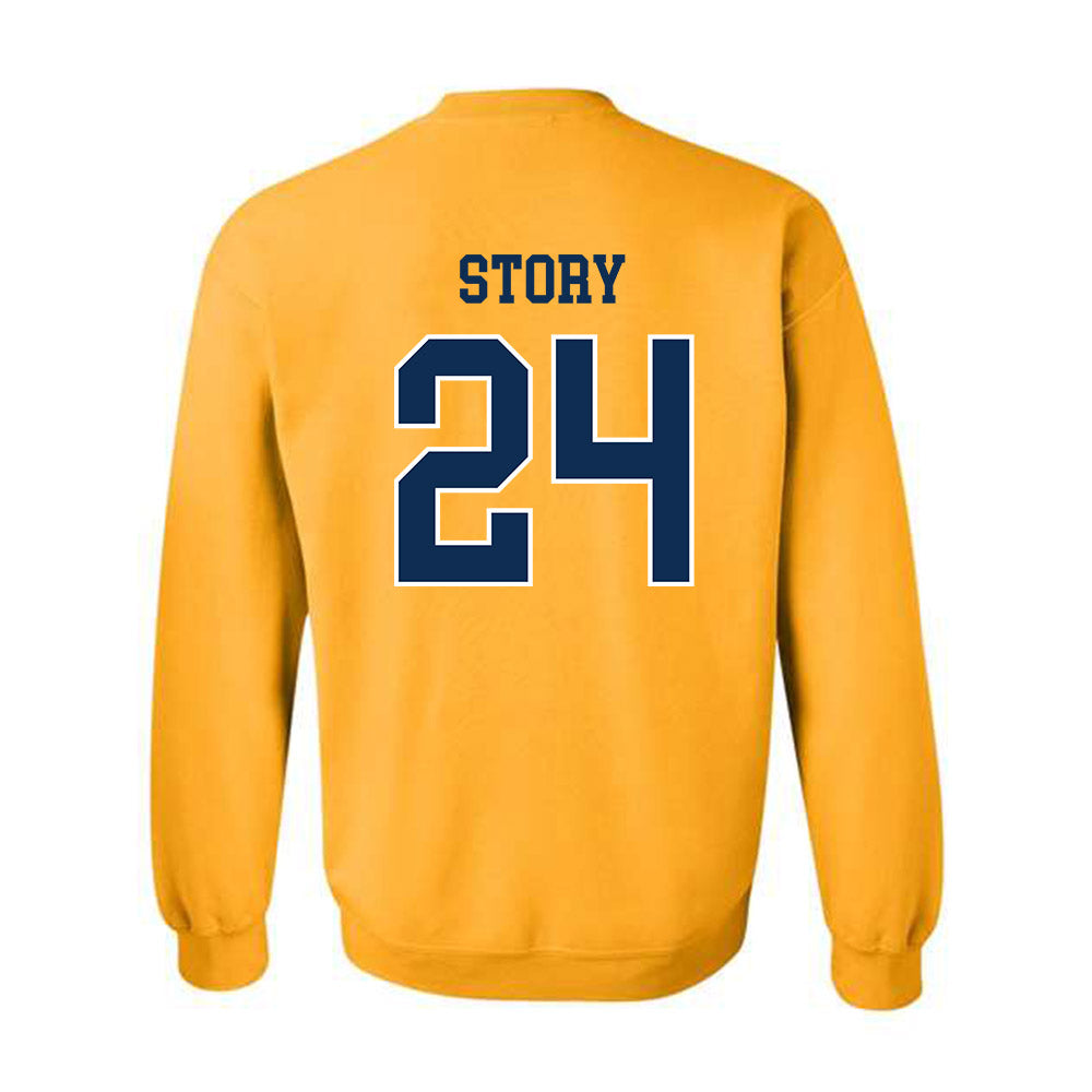 UTC - NCAA Women's Basketball : Aaliyah Story - Classic Shersey Crewneck Sweatshirt-1