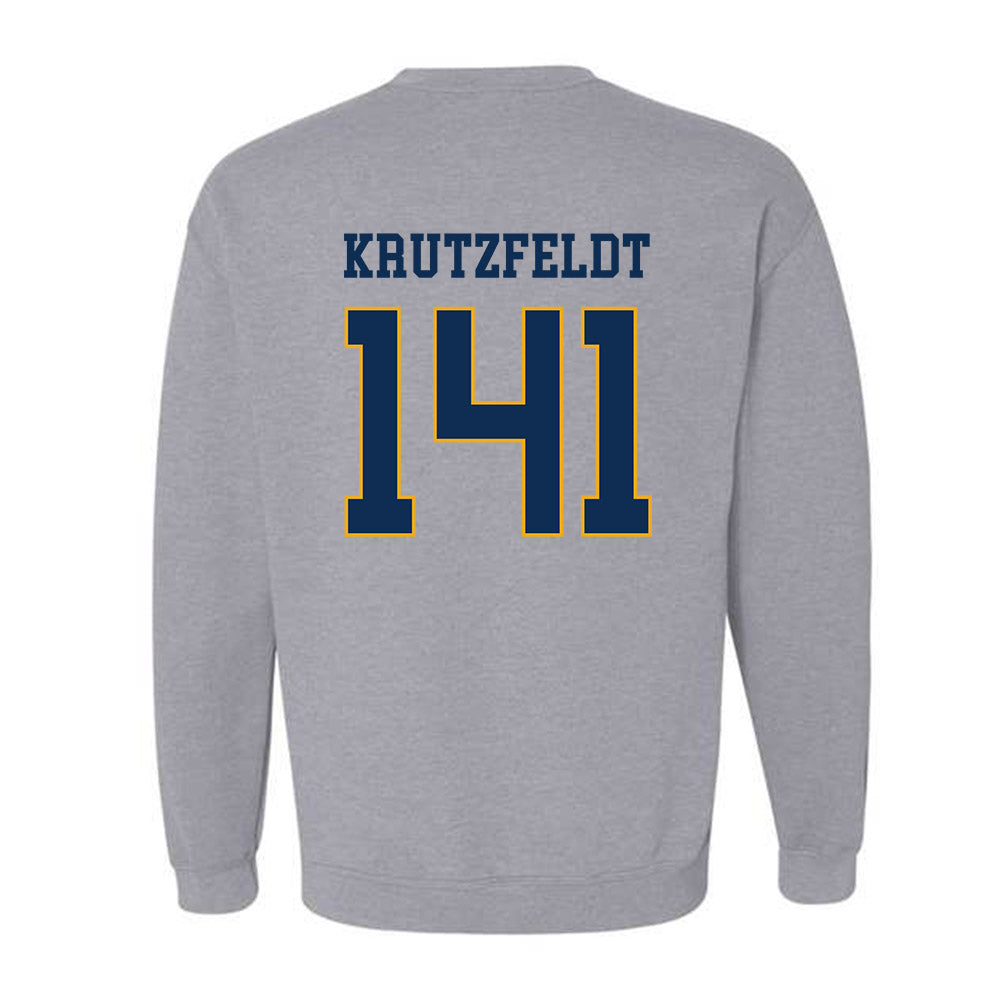 UTC - NCAA Wrestling : Cole Krutzfeldt - Classic Shersey Crewneck Sweatshirt-1