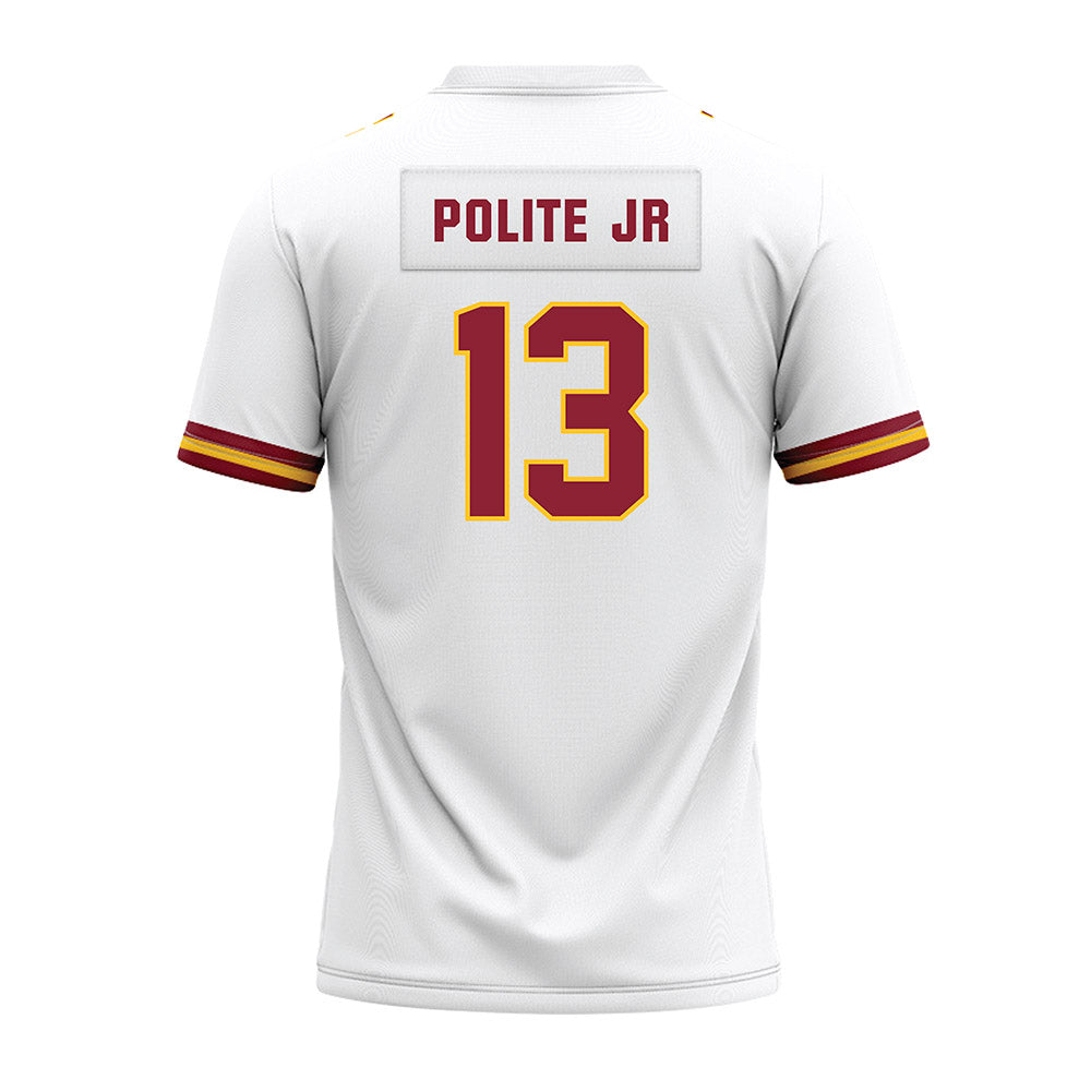 Iowa State - NCAA Football : Jamal Polite Jr - White Premium Football Jersey-1