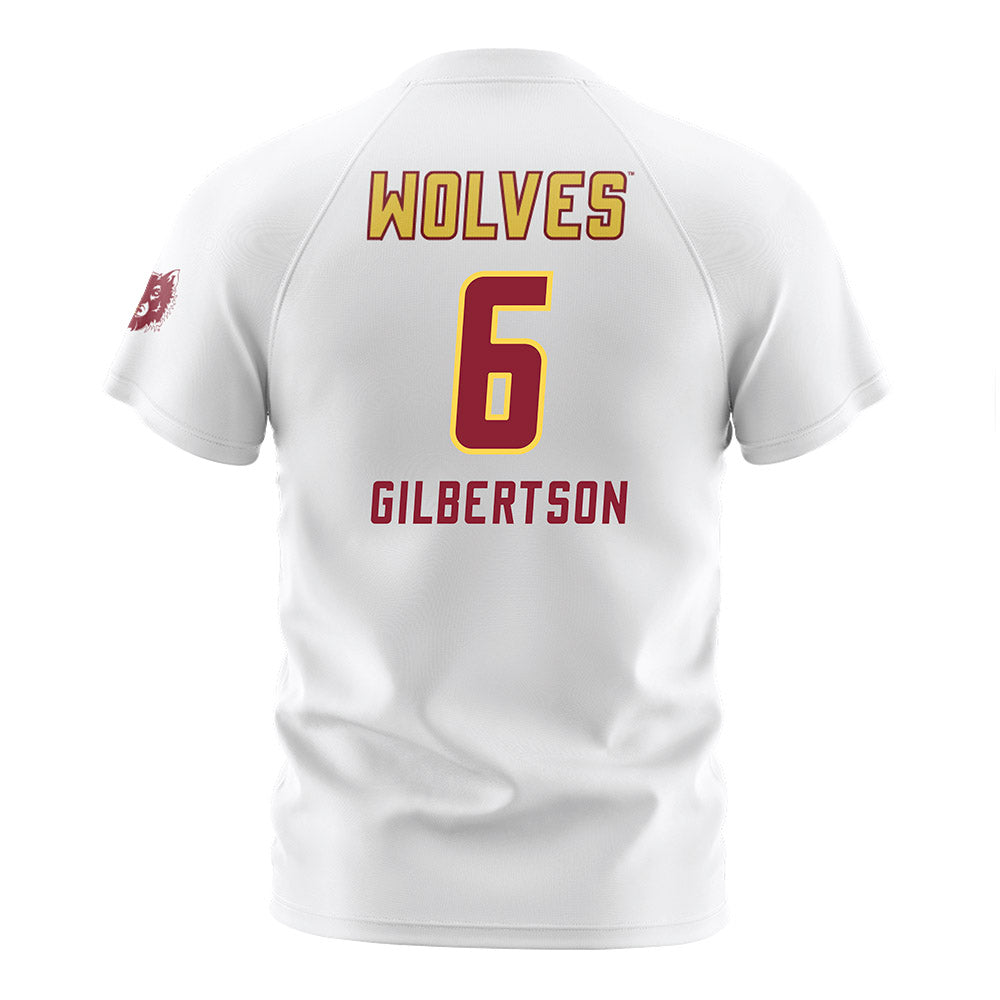 NSU - NCAA Women's Soccer : Sydney Gilbertson - Grey Soccer Jersey