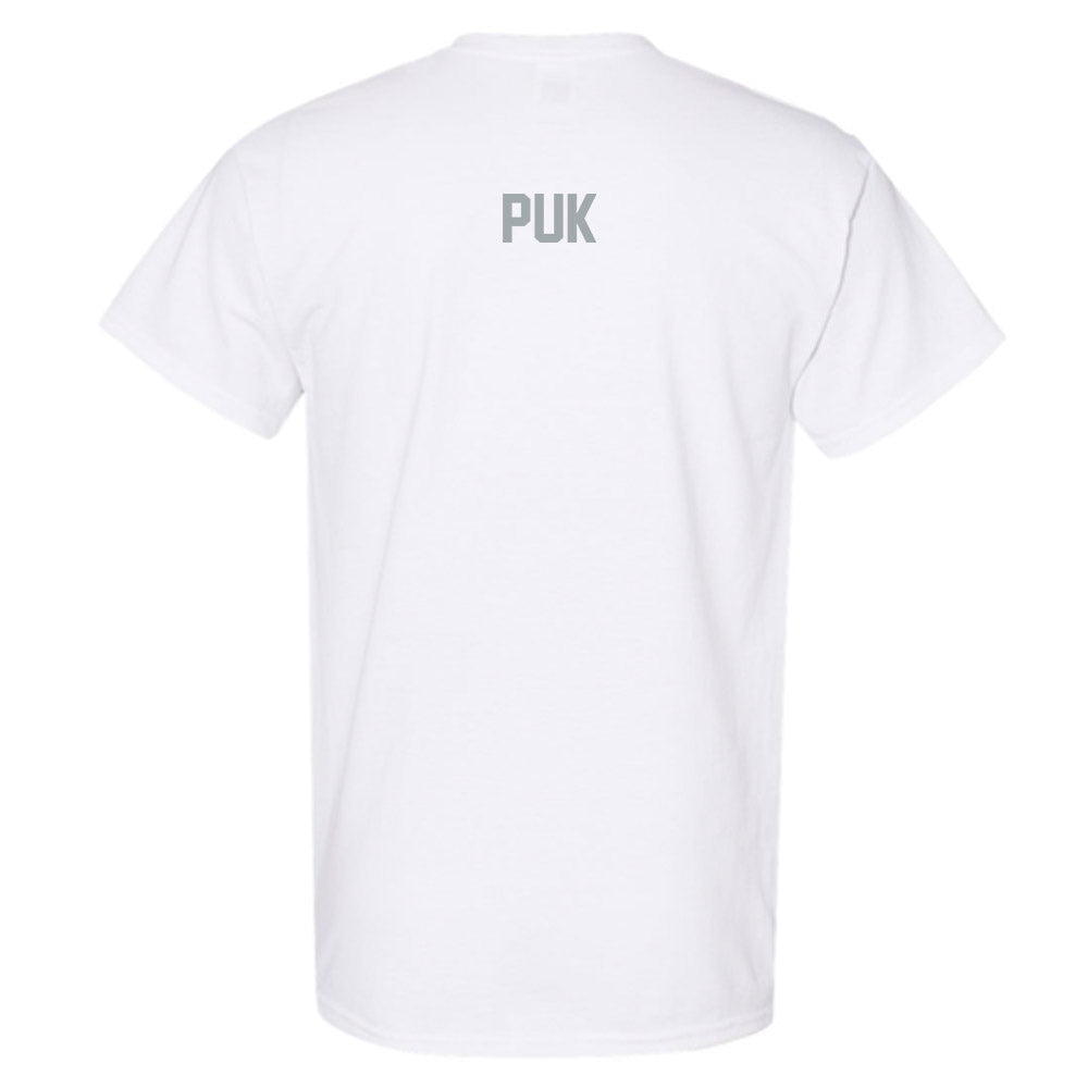 Providence - NCAA Men's Swimming & Diving : Aidan Puk - Classic Shersey T-Shirt-1