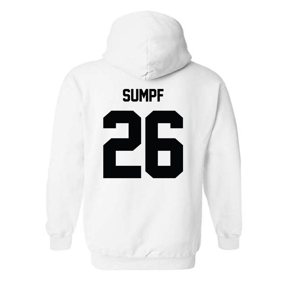 Providence - NCAA Men's Ice Hockey : Julius Sumpf - Classic Shersey Hooded Sweatshirt-1