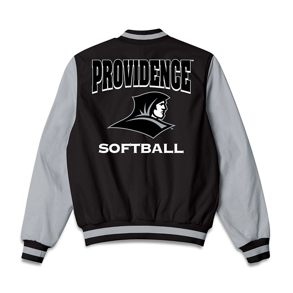 Providence - NCAA Softball : Valentina Iula - Bomber Jacket-1