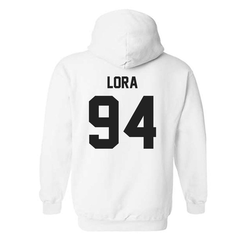 Purdue - NCAA Football : Rodney Lora - Sports Shersey Hooded Sweatshirt-1