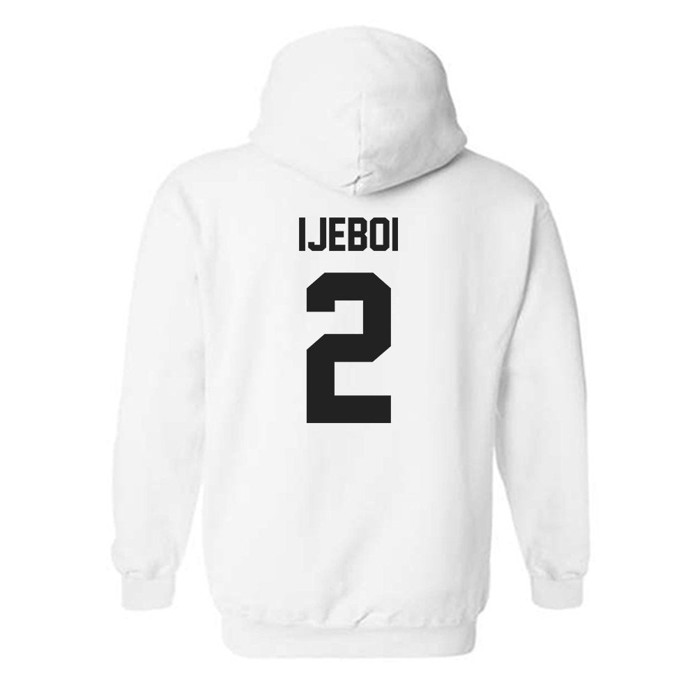Purdue - NCAA Football : Fame Ijeboi - Sports Shersey Hooded Sweatshirt-1