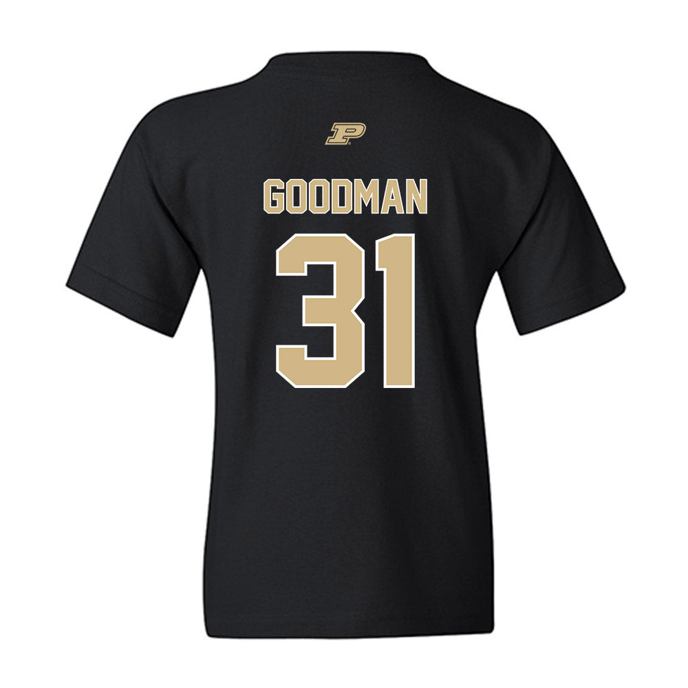 Purdue - NCAA Football : Finn Goodman - Sports Shersey Youth T-Shirt-1