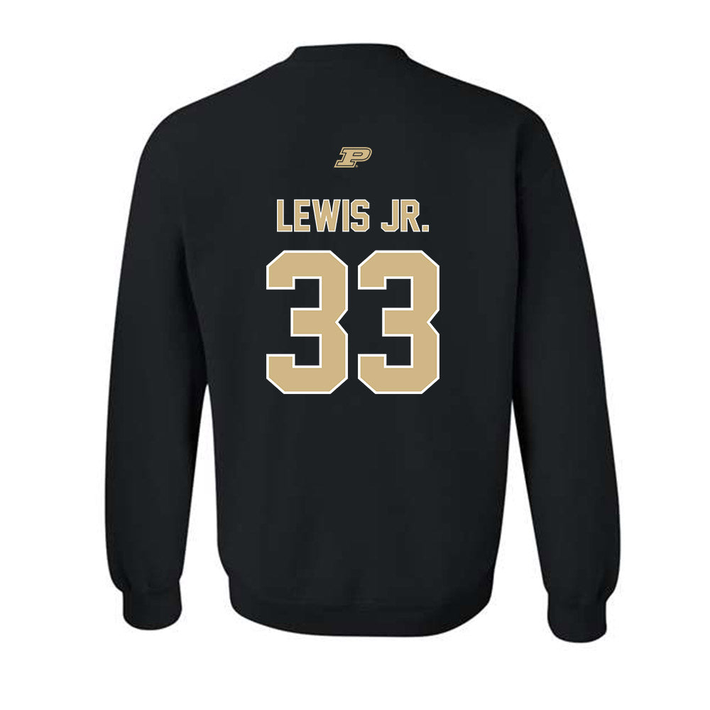 Purdue - NCAA Football : Jeremy Lewis Jr. - Sports Shersey Crewneck Sweatshirt-1