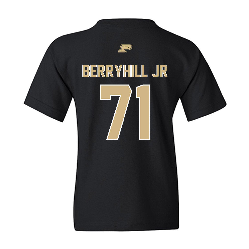 Purdue - NCAA Football : Terrell Berryhill jr - Sports Shersey Youth T-Shirt-1