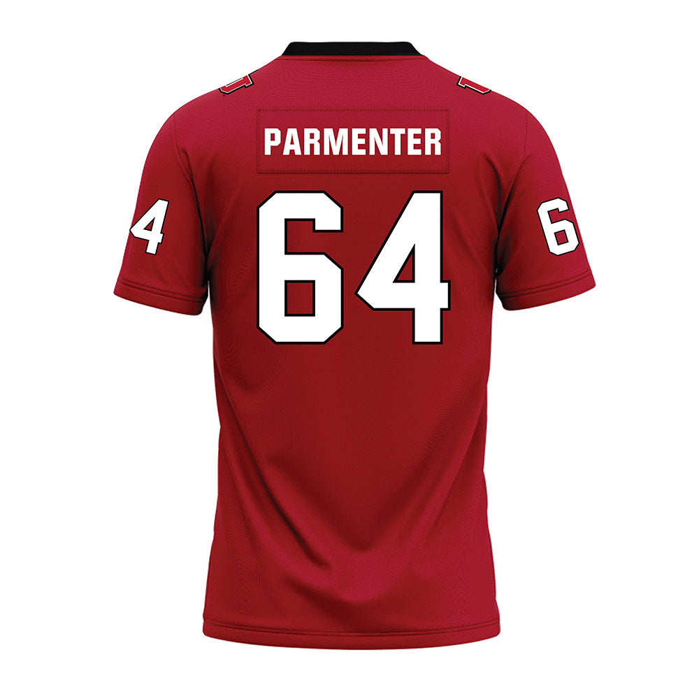 Utah - NCAA Football : Reece Parmenter - Red Premium Football Jersey