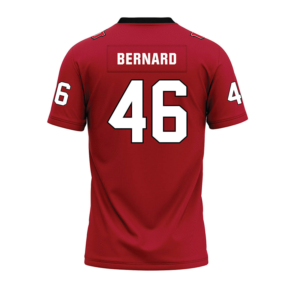 Utah - NCAA Football : Mauka Bernard - Red Premium Football Jersey-1