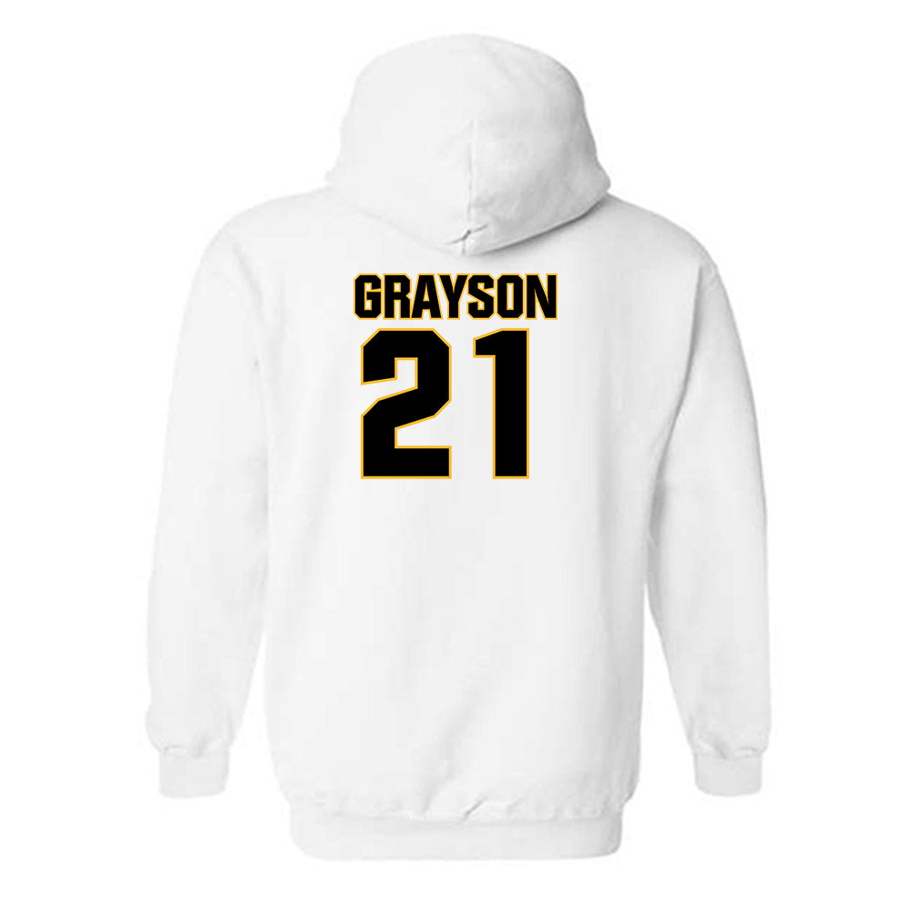Towson - NCAA Football : Kyron Grayson - Classic Fashion Shersey Hooded Sweatshirt-1