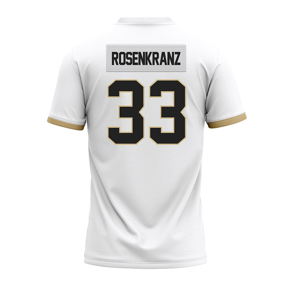 Purdue - NCAA Football : Quinn Rosenkranz - White Premium Football Jersey-1