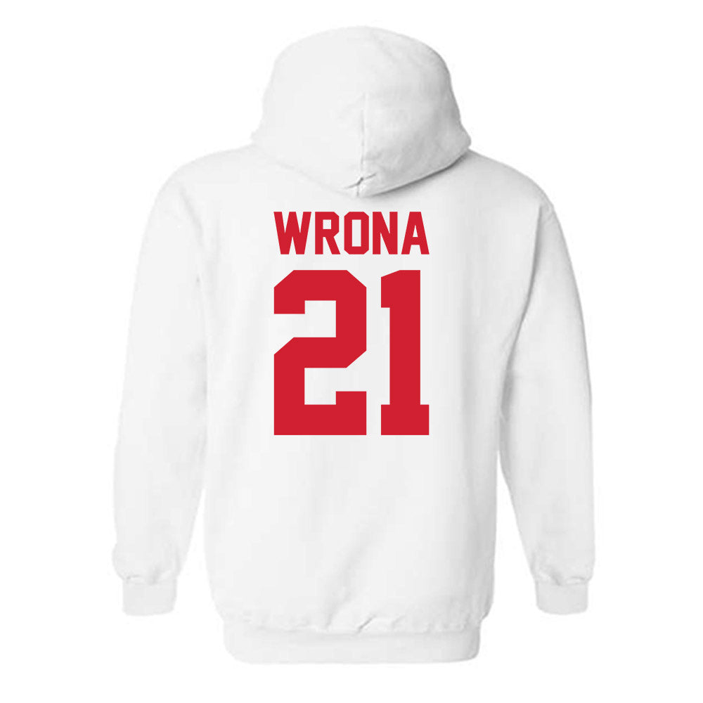 Youngstown State - NCAA Baseball : Jay Wrona - Classic Shersey Hooded Sweatshirt-1