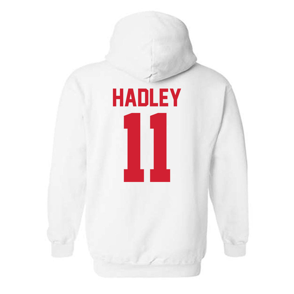 Youngstown State - NCAA Baseball : Caleb Hadley - Classic Shersey Hooded Sweatshirt-1