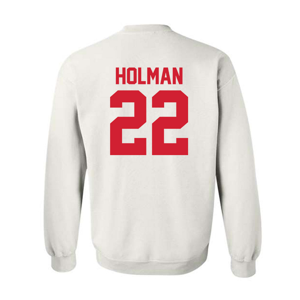Youngstown State - NCAA Football : Dev Holman - Classic Shersey Crewneck Sweatshirt-1