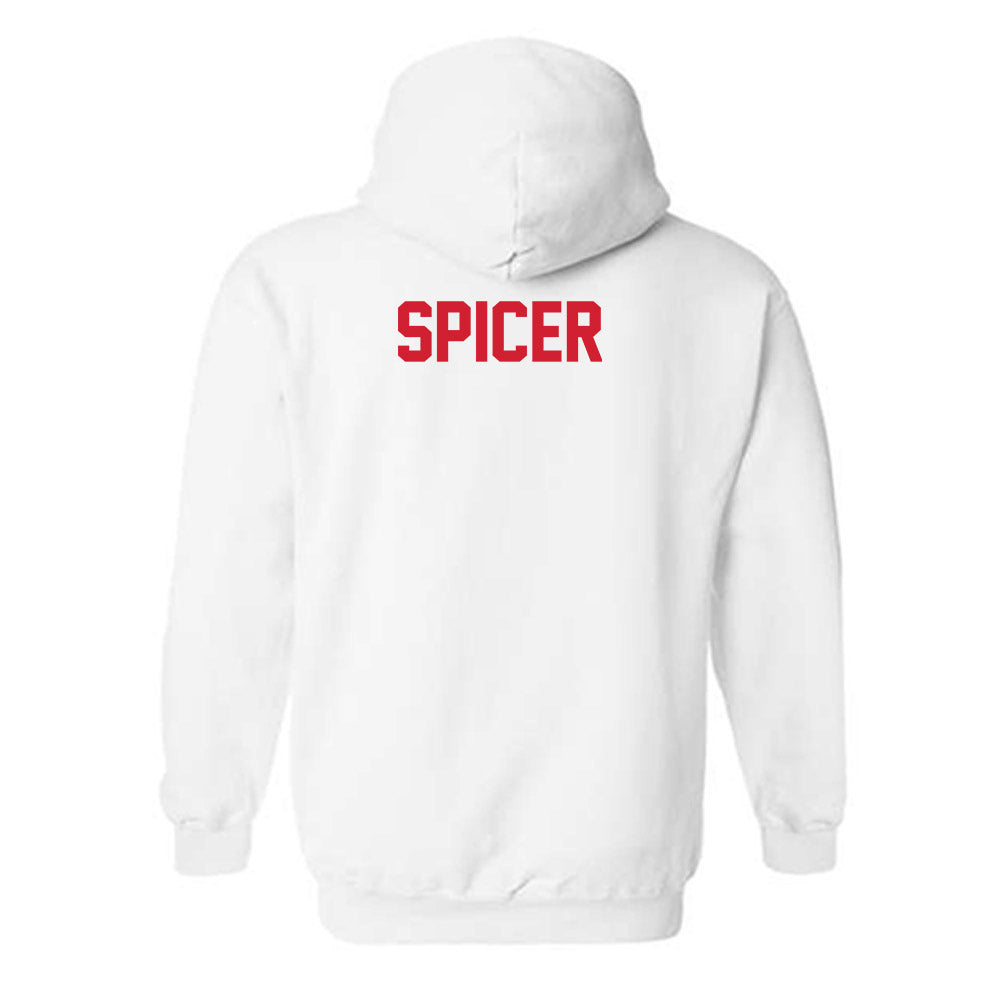 Youngstown State - NCAA Women's Bowling : Amber Spicer - Classic Shersey Hooded Sweatshirt-1