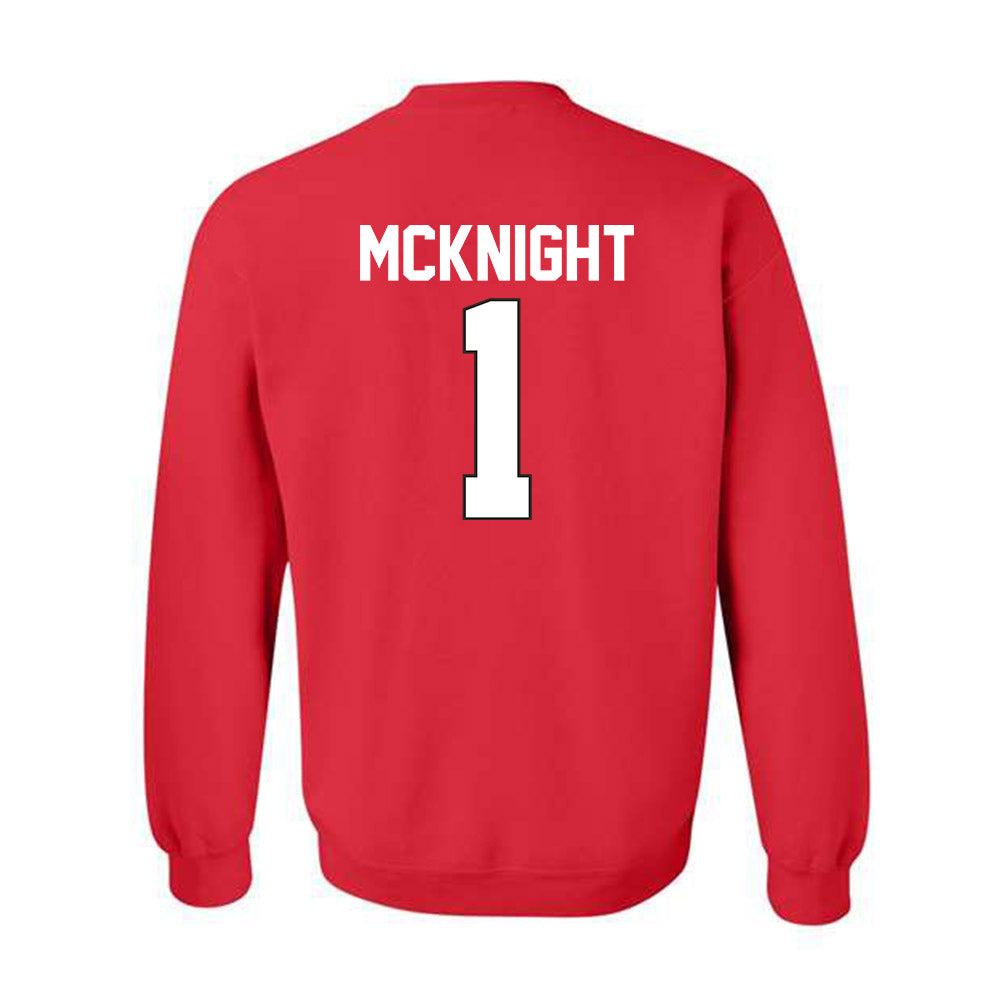Youngstown State - NCAA Women's Basketball : Evelyn McKnight - Classic Shersey Crewneck Sweatshirt-1