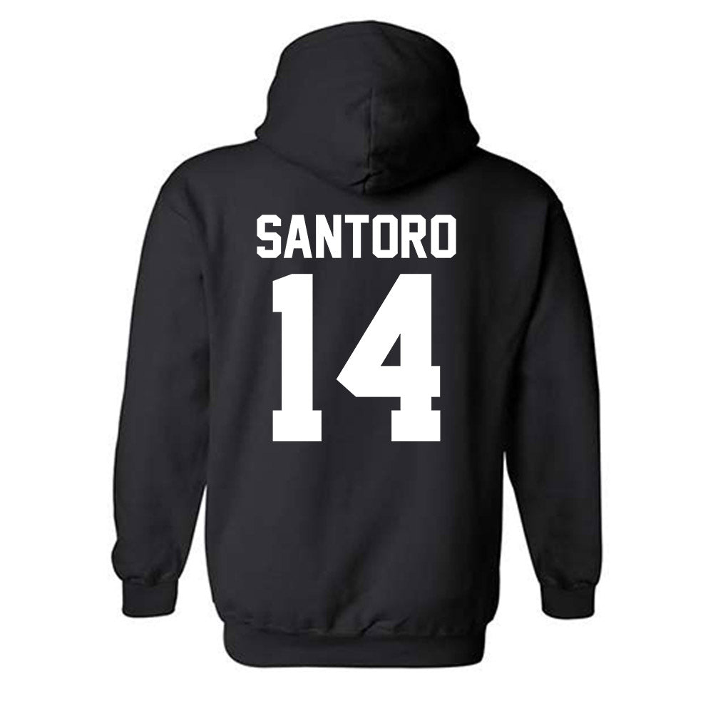 Youngstown State - NCAA Women's Basketball : Casey Santoro - Classic Fashion Shersey Hooded Sweatshirt-1
