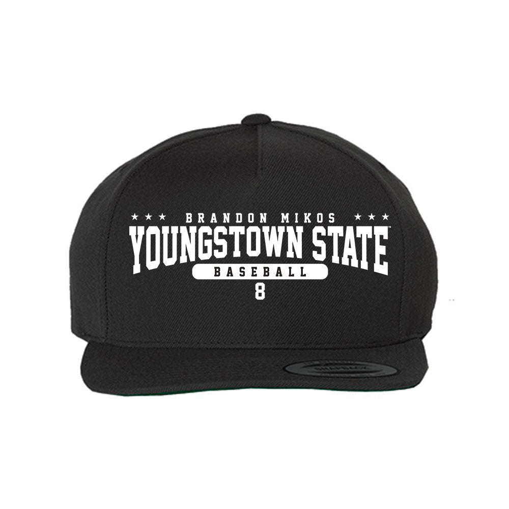 Youngstown State - NCAA Baseball : Brandon Mikos - Snapback Hat-0