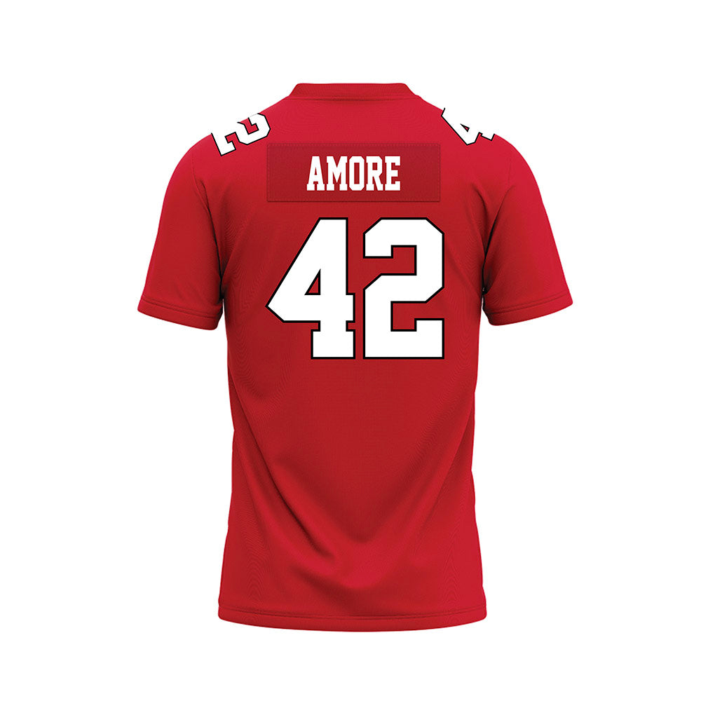 Youngstown State - NCAA Football : Lachlan Amore - Red Premium Football Jersey-1