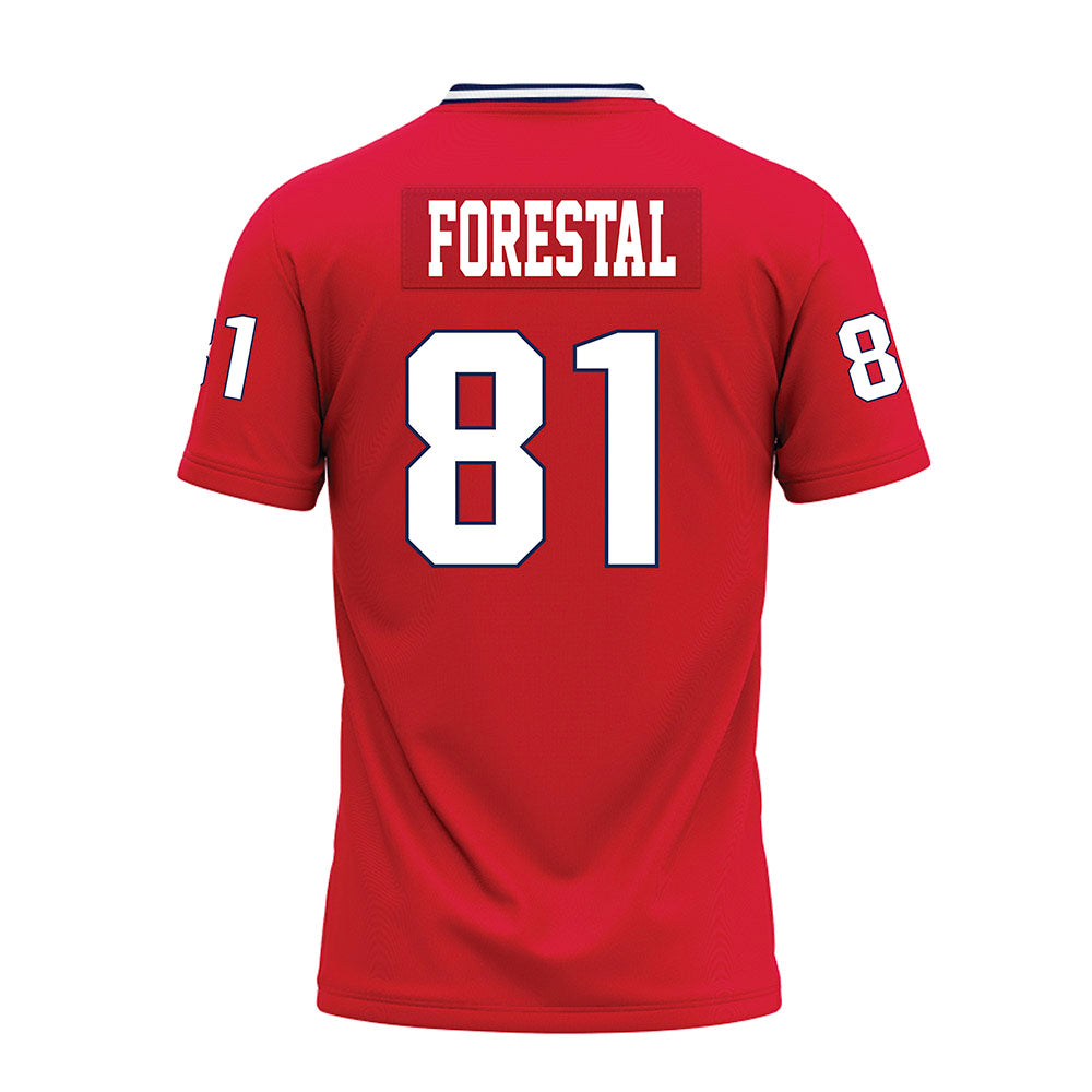 Dayton - NCAA Football : Harrison Forestal - Red Premium Football Jersey-1