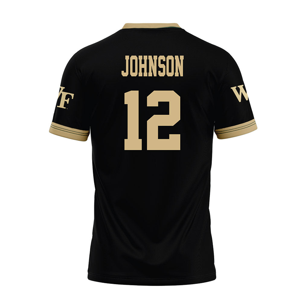 Wake Forest - NCAA Football : Kamrean Johnson - Premium Football Jersey-1