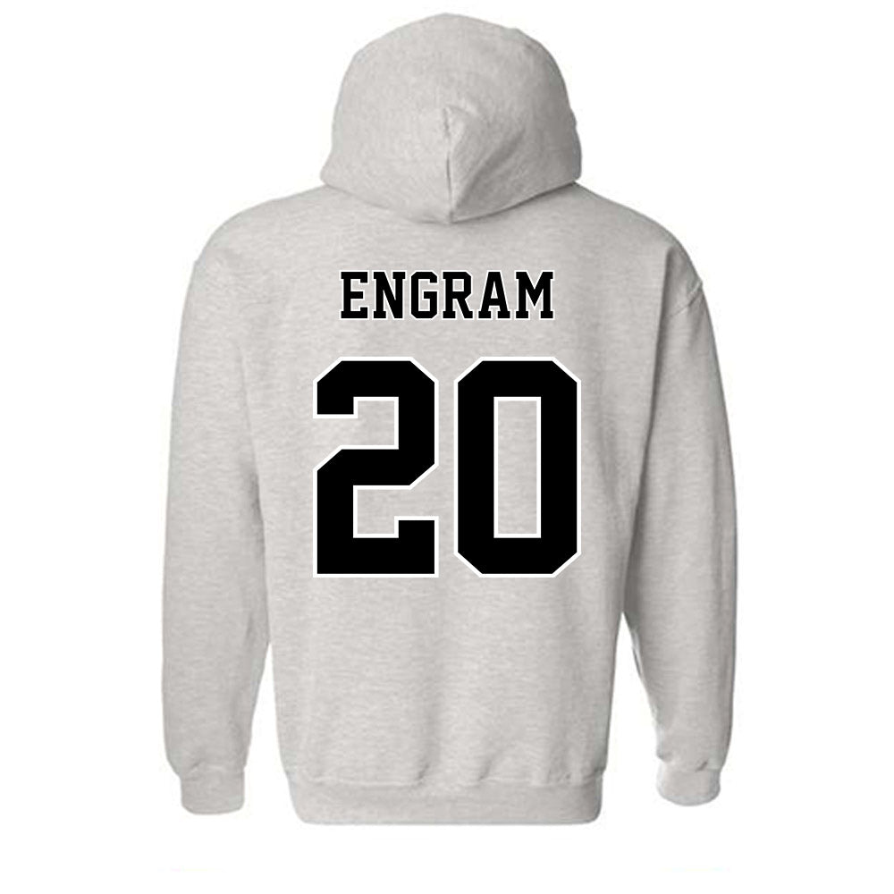 Towson - NCAA Football : Trey Engram - Classic Fashion Shersey Hooded Sweatshirt