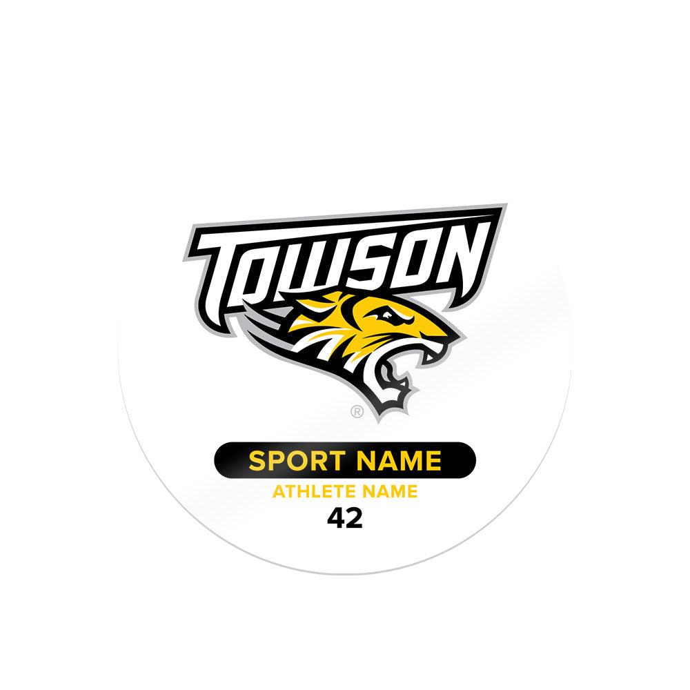 Towson - NCAA Football : Max Groslinger - Sticker-0