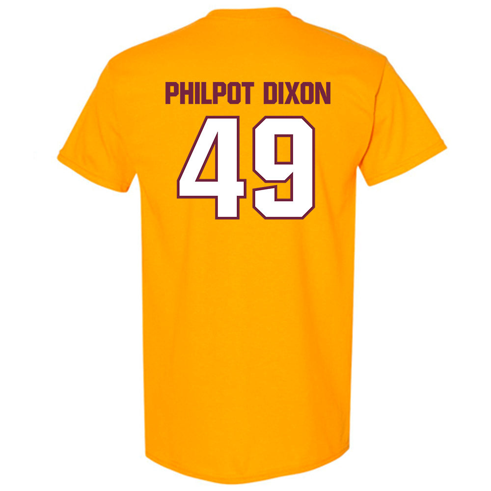Central Michigan - NCAA Football : Jason Philpot Dixon - Classic Shersey T-Shirt-1