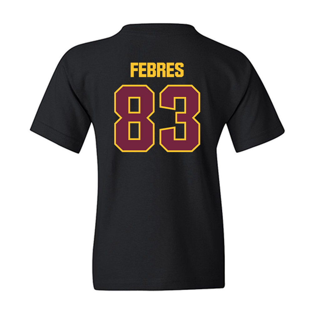 Central Michigan - NCAA Football : Dashon Febres - Classic Shersey Youth T-Shirt-1