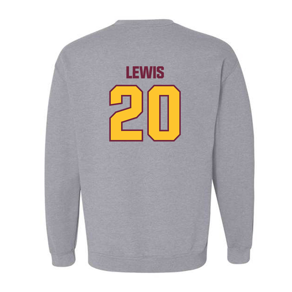 Central Michigan - NCAA Football : Langston Lewis - Classic Shersey Crewneck Sweatshirt-1