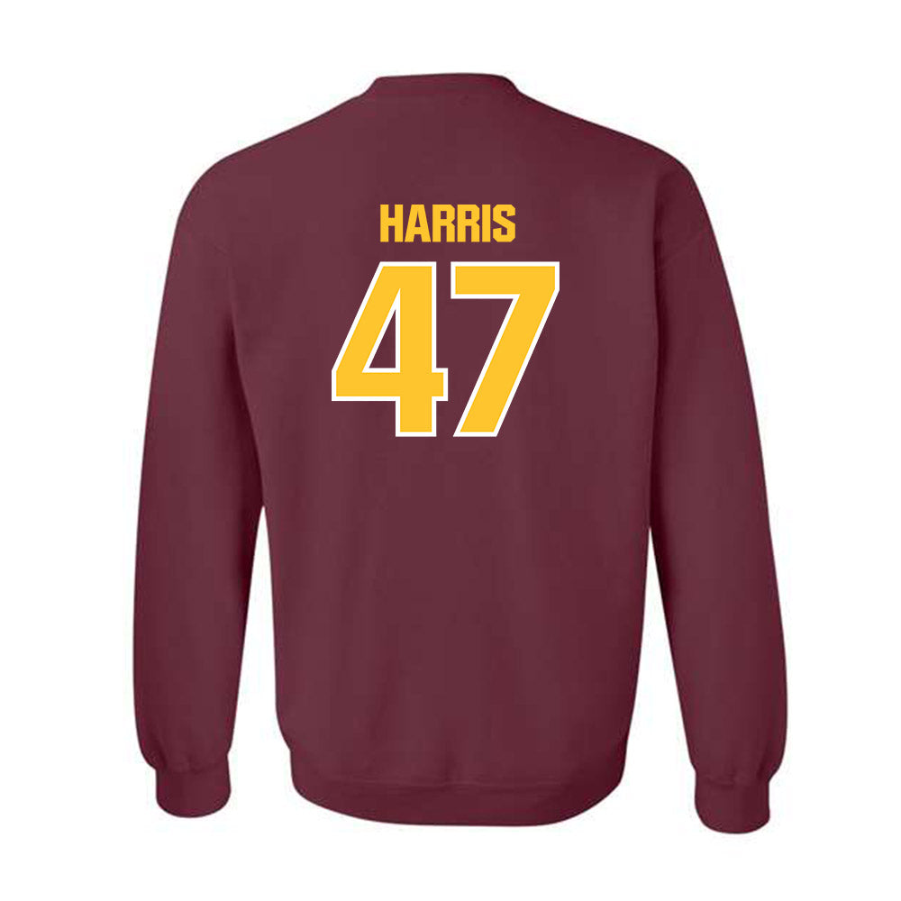 Central Michigan - NCAA Football : Jayel Harris - Classic Shersey Crewneck Sweatshirt-1