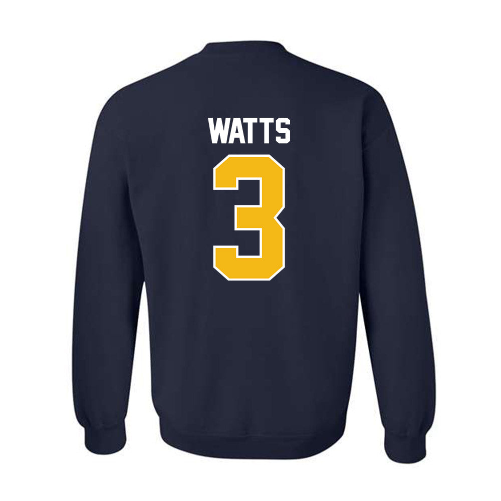 Northern Arizona - NCAA Women's Basketball : Madison Watts - Classic Shersey Crewneck Sweatshirt-1