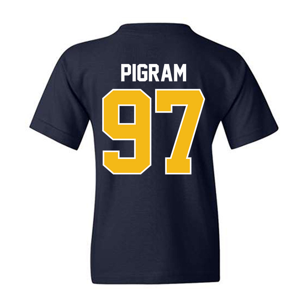 Northern Arizona - NCAA Football : Jordan Pigram - Classic Shersey Youth T-Shirt-1
